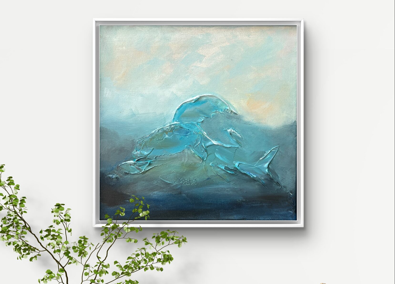Abstract blue